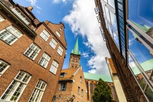 Old houses in Lübeck Old houses in Lübeck